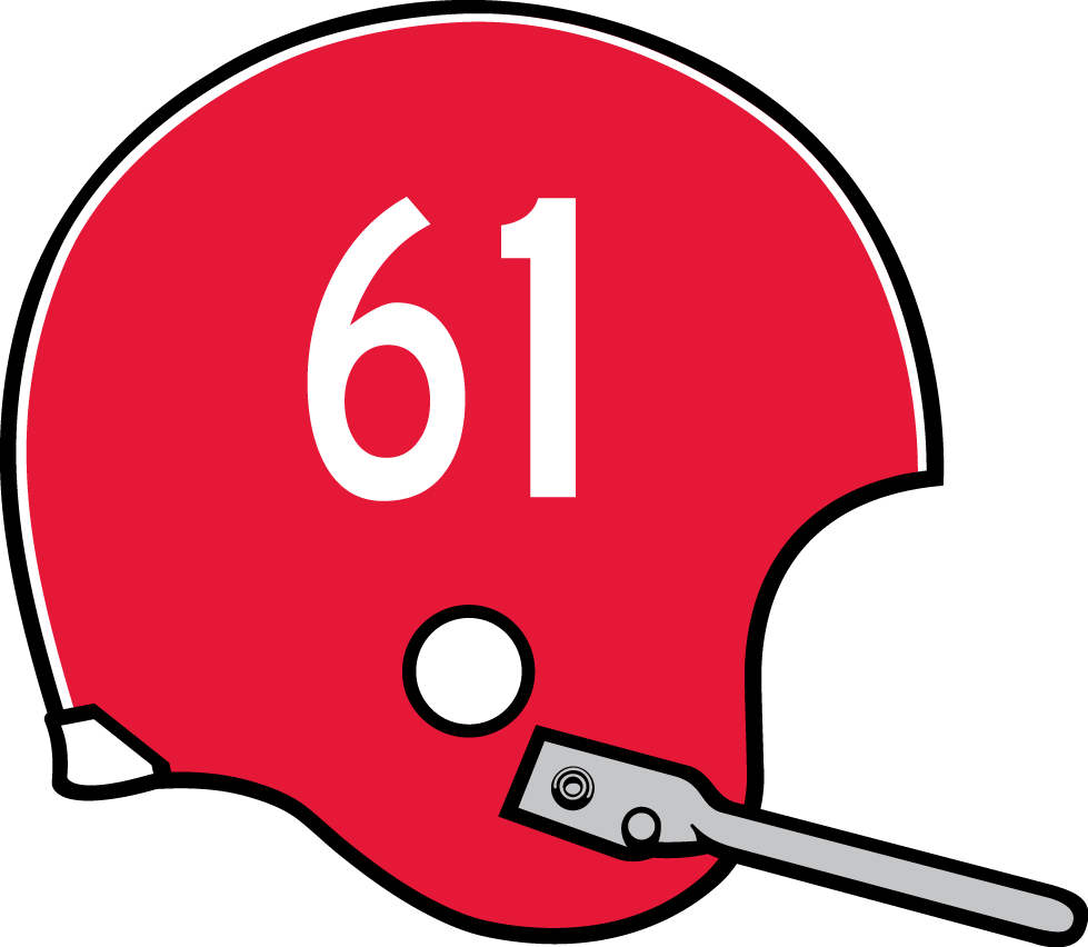 Nebraska Cornhuskers 1957-1960 Helmet Logo iron on transfers for T-shirts
